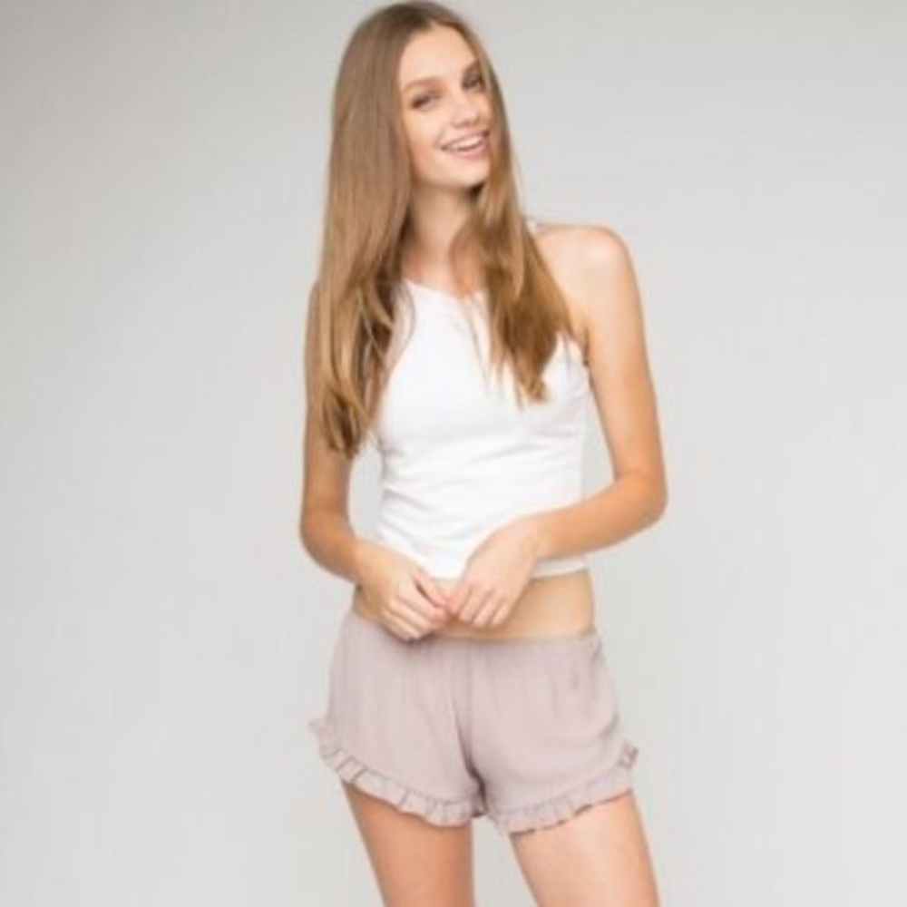 Brandy Melville Pink Sleep Shorts